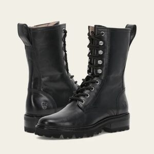 Frye Olivia Combat Boots